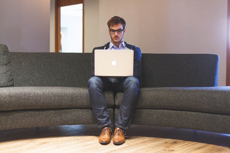 Remote work setup